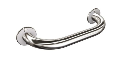 Uchwyt prosty ANDEX 30 cm fi 32 stal nierdzewna Połysk