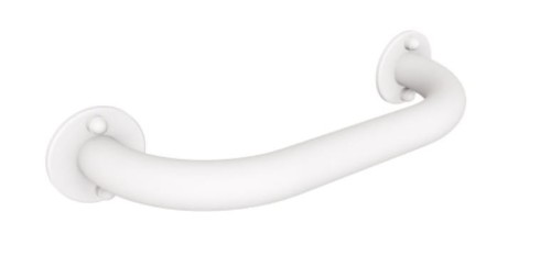 Uchwyt prosty ANDEX 30 cm fi 32 stal nierdzewna BIAŁY