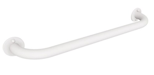 Uchwyt prosty ANDEX 60 cm fi 32 stal nierdzewna BIAŁY