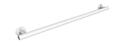 Uchwyt prysznicowy ANDEX dla osób starszych i niepełnosprawnych 76,5 cm stal nierdzewna BIAŁY