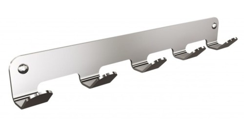 Wieszak łazienkowy 5-hakowy INOX polerowany ANDEX TECHNIC