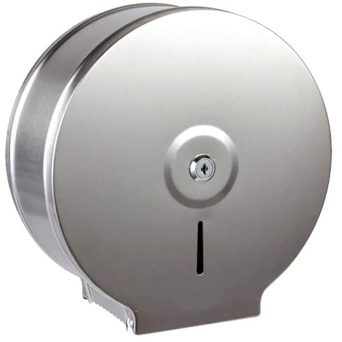 Podajnik Stalowy do Papieru Toaletowego Jumbo Matowy 