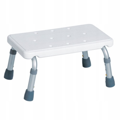 Podnóżek łazienkowy do toalety stołek pod prysznic do wanny regulowany SW07