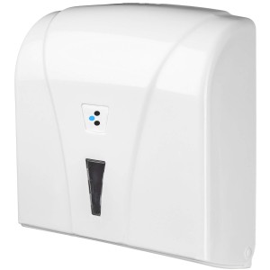 Podajnik do Ręczników Papierowych Składanych Kolor Biały ABS
