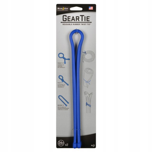 Zestaw linek Gear Tie 24" niebieski 2 szt