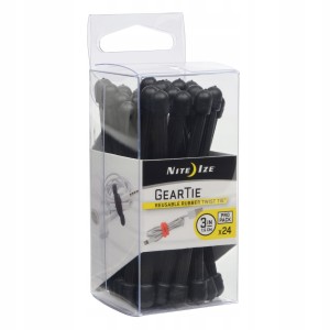 Nite Ize Linki Gear Tie 3" czarny 24szt