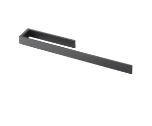 Wieszak na ręcznik / do mebli łazienkowych / czarny mat Stella Kobe