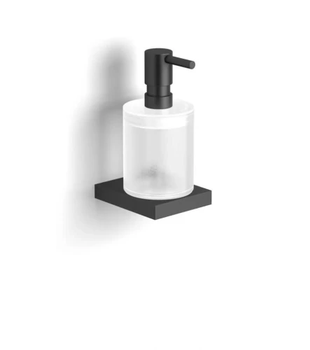 Dozownik do mydła w płynie / czarny mat Stella Kobe