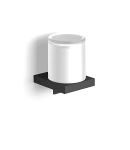 Dozownik do mydła w płynie / dolny system dozowania / czarny mat Stella Kobe