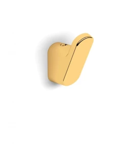 Haczyk pojedynczy na ręcznik / złoty połysk Stella NEXT