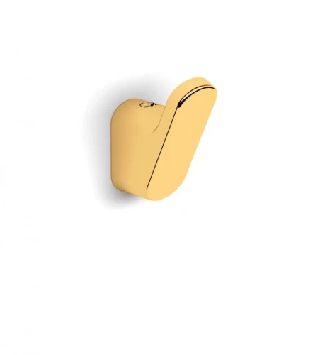 Haczyk pojedynczy na ręcznik / złoty połysk Stella NEXT