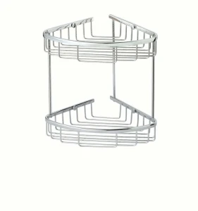 Uniwersalny koszyk Stella łazienkowy podwójny / chrom