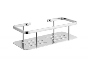 Koszyk Stella półka łazienkowa 25x11x7 / stal polerowana