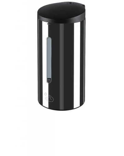 Automatyczny  dozownik Stella do mydła w płynie/żelu dezynfekującego 0,7L / czarny lustrzany