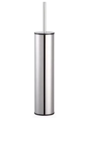 Szczotka WC Stella wolnostojąca wysoka / stal polerowana