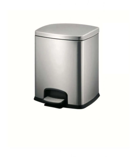 Kosz pedałowy Stella PREMIUM prostokątny 5 L, soft close / stal nrdz satyna