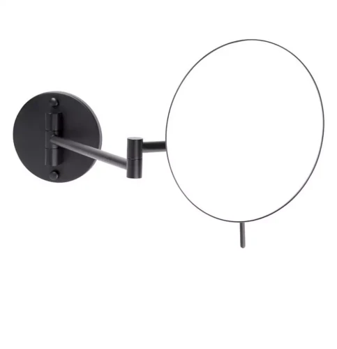 Lusterko kosmetyczne Stella powiększające 3x / czarny mat