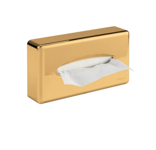 Dyspenser Stella do chusteczek higienicznych / ABS złoty połysk