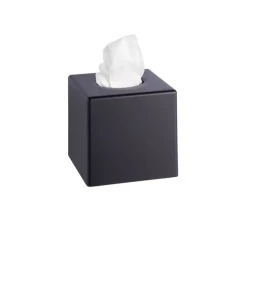 Dyspenser Stella do chusteczek higienicznych kostka / ABS czarny MAT