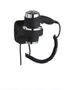 Suszarka do włosów hotelowa 1800 W Stella / czarny satyna