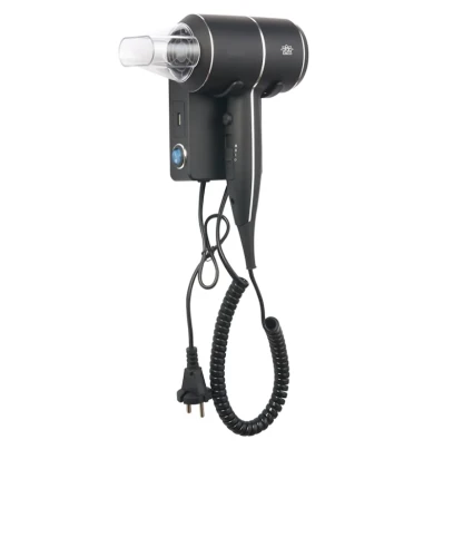 Suszarka do włosów hotelowa 1800 W Stella / czarny satyna