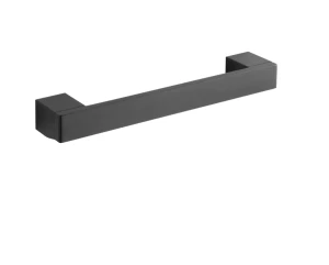 Uchwyt łazienkowy Stella prosty 28 cm/ czarny mat