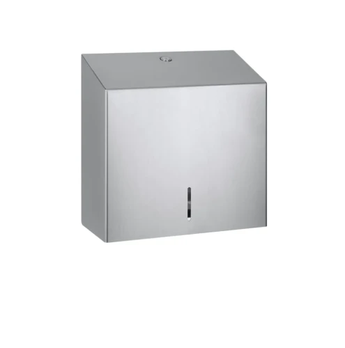 Pojemnik MAXI na ręczniki papierowe składane Stella / stal nierdzewna mat