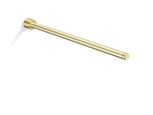 Wieszak na ręcznik / prostopadły pojedynczy / Stella Megan /  złoty champagne szczotkowany