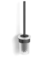 Szczotka WC wisząca Stella Megan / czarny MAT