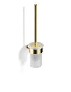 Szczotka WC wisząca Stella Megan / złoty champagne szczotkowany