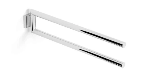 Wieszak na ręcznik  Stella SOUL / dwuramienny ruchomy / chrom