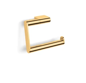 Uchwyt na papier toaletowy Stella SOUL / bez osłonki / ruchomy / Złoty Połysk