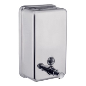 Dozownik mydła w płynie ze stali nierdzewnej 1,2l Połysk