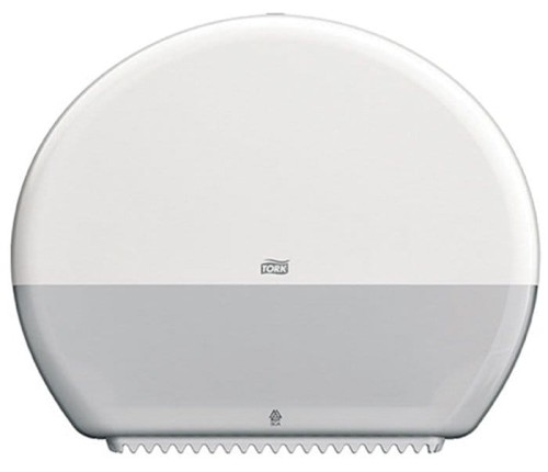 Dozownik Tork do papieru toaletowego maxi jumbo, kolor biały, system T1