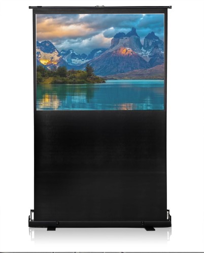 4 World Ekran Projekcyjny Podłogowy 167x200cm, proj. 162x122cm, 80" (4:3) Matt White