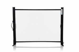 4 World Ekran Projekcyjny Nablatowy 40” (4:3) Matt White