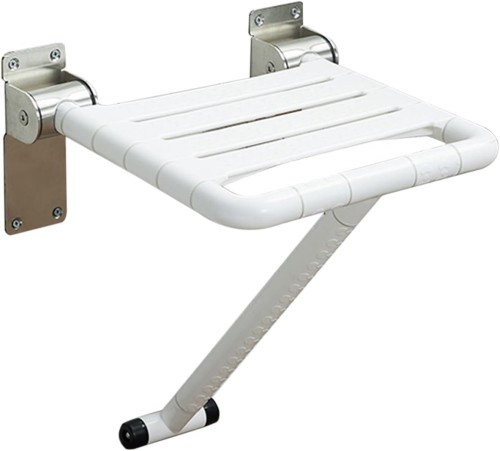 Krzesło taboret kąpielowy składany montaż naścienny JWH-8906W