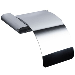 Uchwyt papieru toaletowego z klapką Sydney Chrome