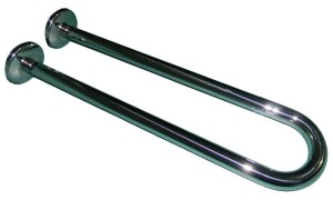 Uchwyt umywalkowy stały Stal nierdzewna 70 cm fi 25 dla niepełnosprawnych