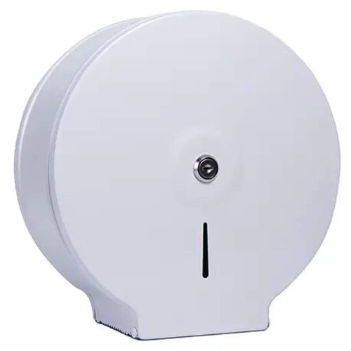 Podajnik Stalowy do Papieru Toaletowego Kolor Biały