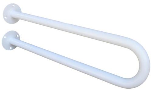 Uchwyt umywalkowy stały BIAŁY 60 cm fi 25 dla niepełnosprawnych