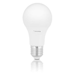 Whitenergy Żarówka LED|9xSMD2835|A60|E27|10W|806lm|Ciepła biała|Mleczna| 180°