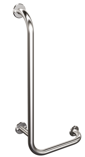 Uchwyt naścienny kątowy prawy 60 x 30 cm połysk