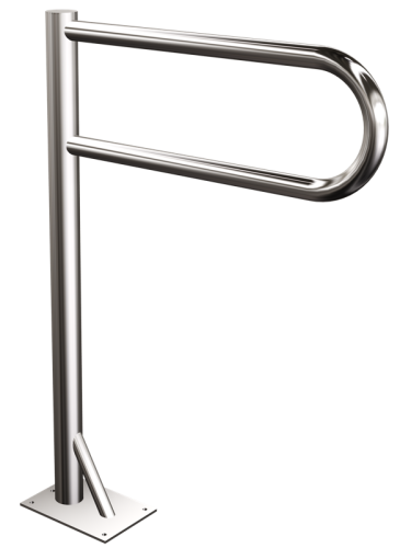 ANDEX Uchwyt podłogowy stały 60cm Ø32 połysk