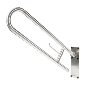 Poręcz Uchylna dla Niepełnosprawnych 60 cm – Stal Nierdzewna AISI 304 | Udźwig 150 kg