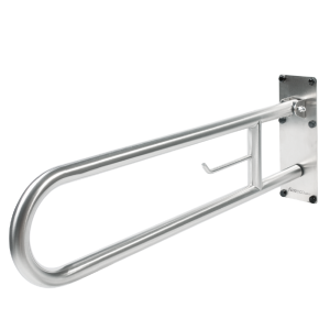 Poręcz Uchylna dla Niepełnosprawnych 80 cm – Stal Nierdzewna AISI 304 | Udźwig 150 kg