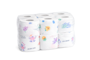 Papier toaletowy 3-warstwowy – 100% celuloza – 24 rolki – II Gatunek