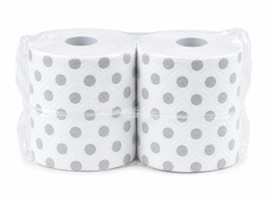 Ręcznik papierowy 4 rolki – 3-warstwowy, 100% celuloza | II gatunek