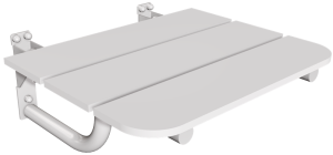 ANDEX Siedzisko uchylne prysznicowe Białe