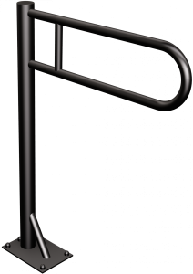 ANDEX Uchwyt podłogowy stały 60cm czarny